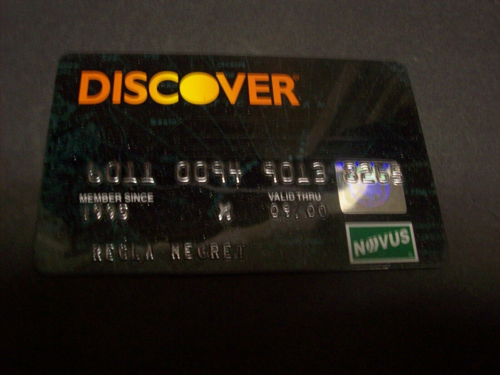 DISCOVER CREDIT CARD