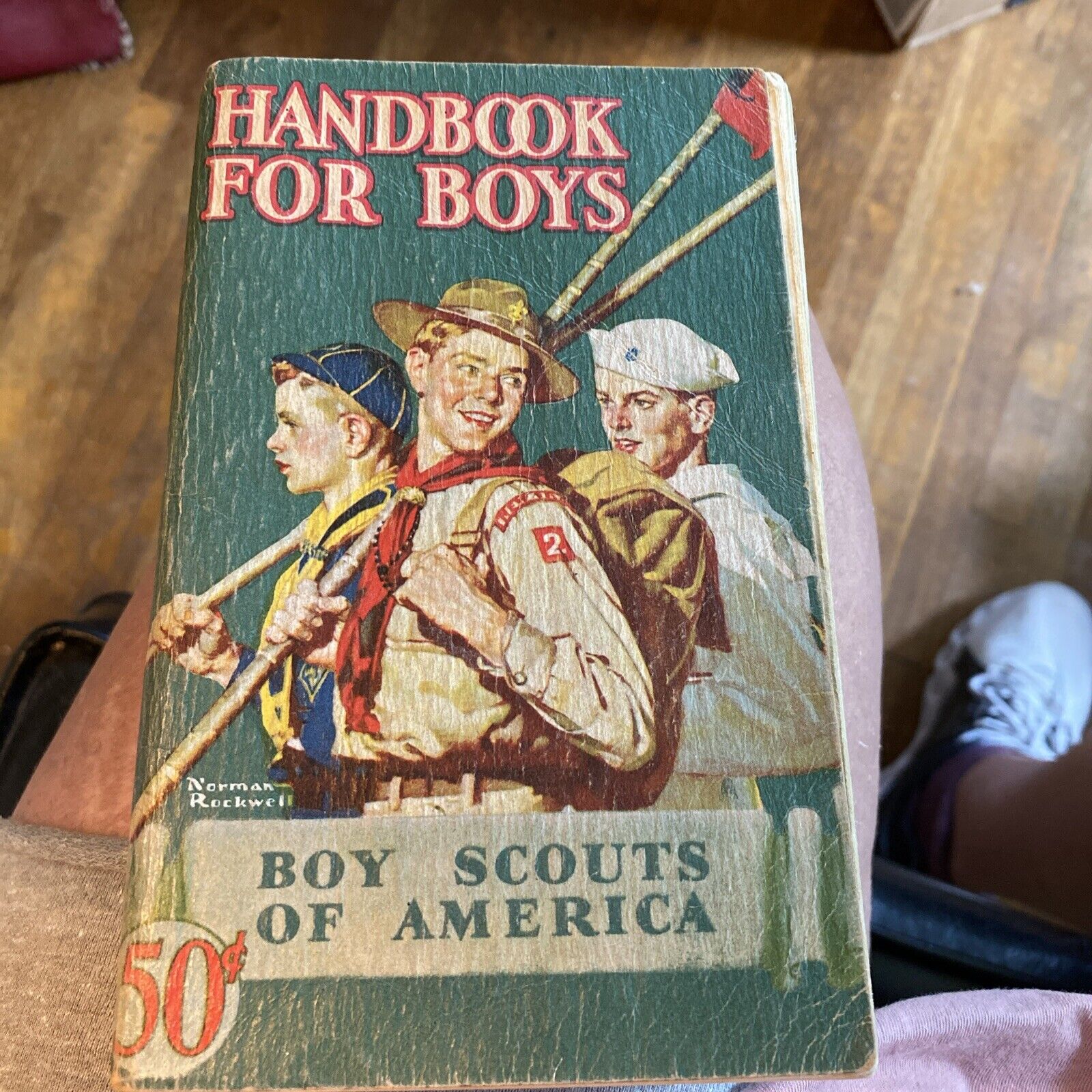 Handbook For Boys Boy Scouts Of America 38th Printing 1945 Vintage BSA