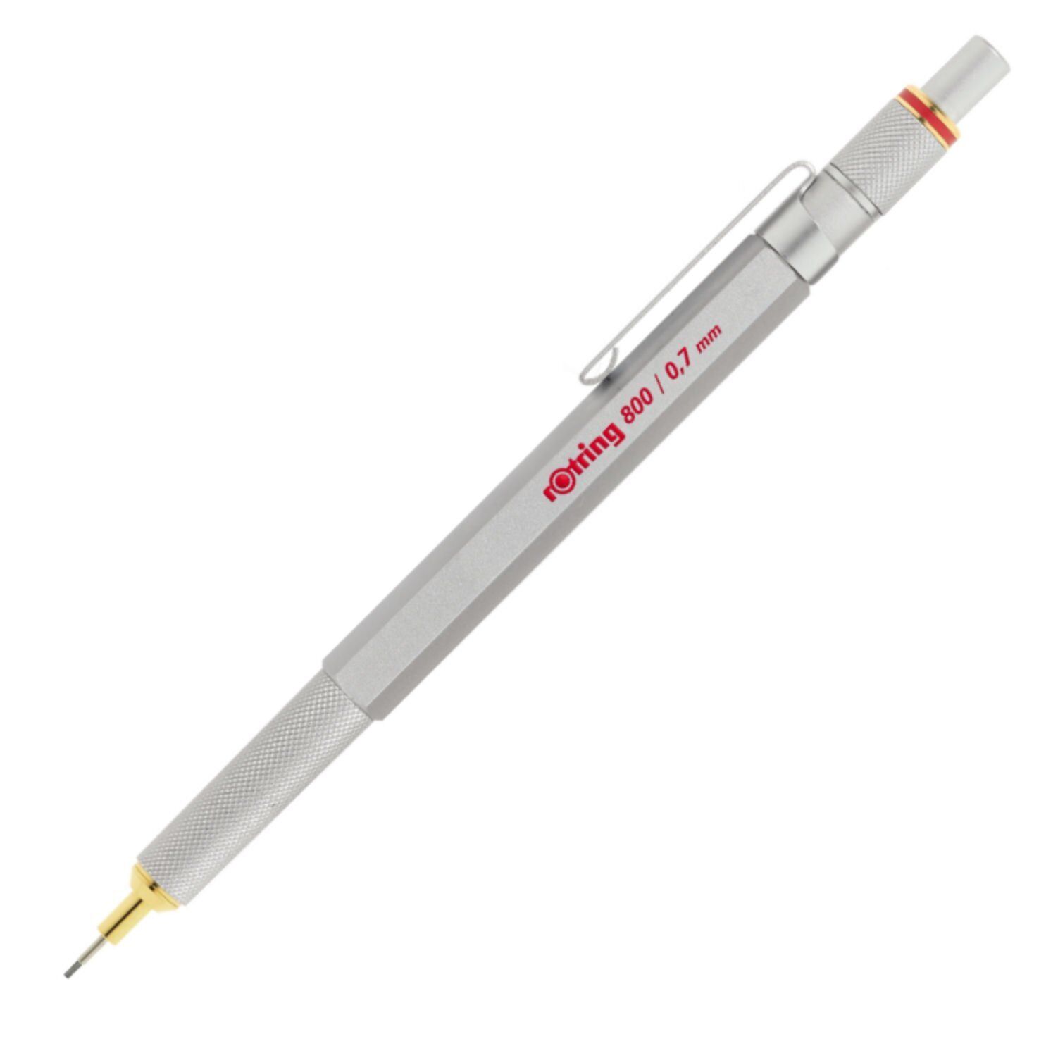 Rotring 800 Series - 0.7mm Pencil - Silver - 1854234 - Brand New Pencil in Box