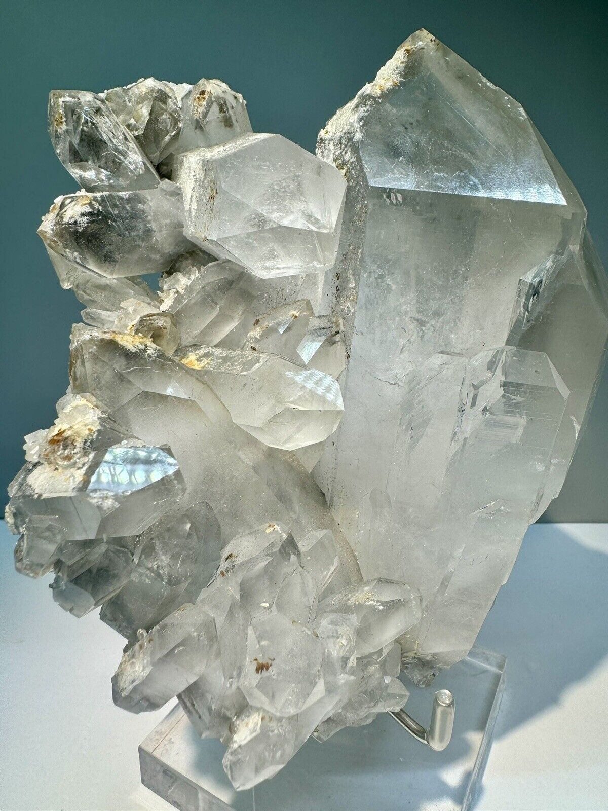 Smoky Quartz Crystal on Stunning Crystal Matrix. Very Rare