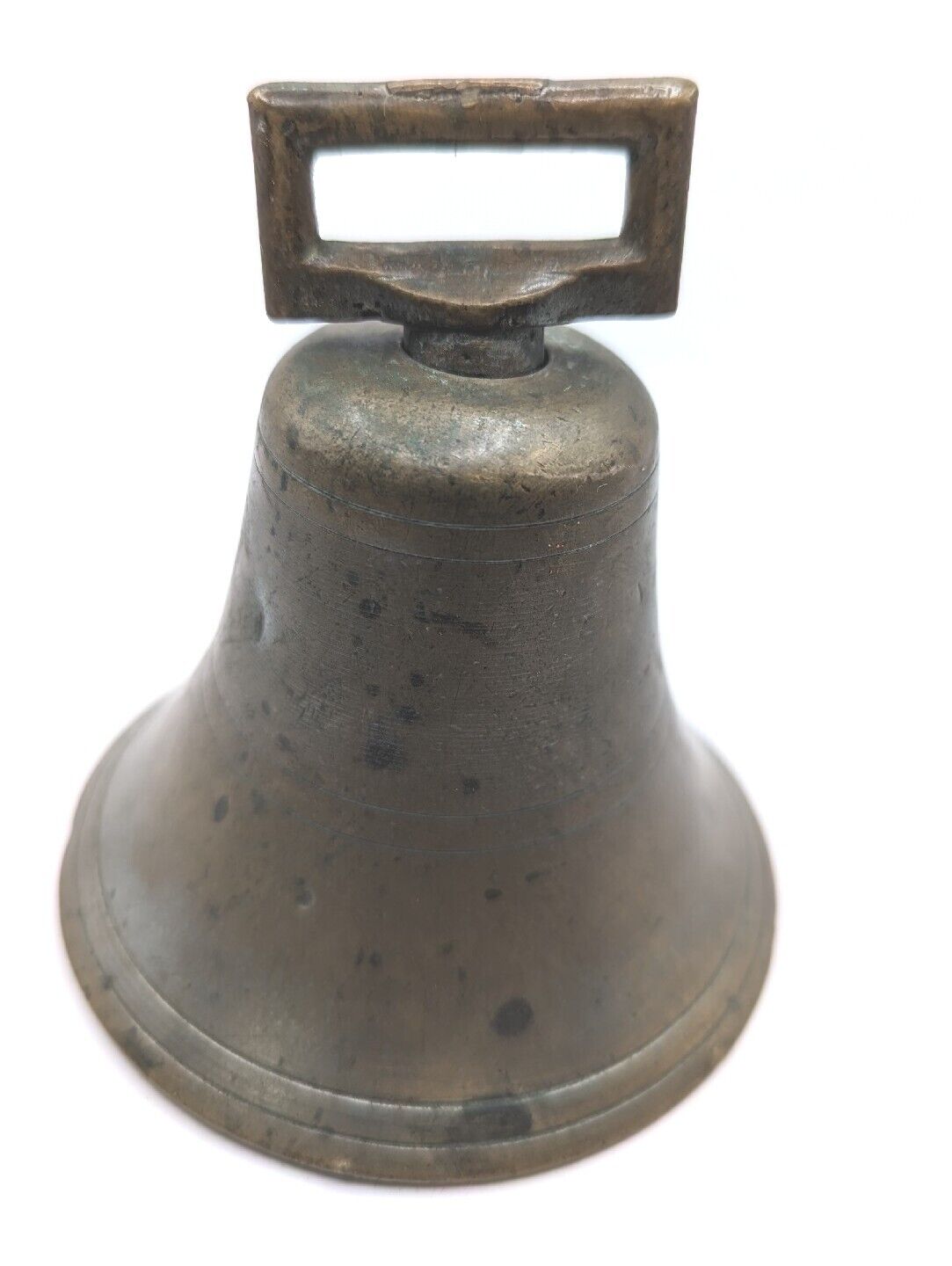 Vintage Brass Country Cow / Sheep Bell - 3.25\