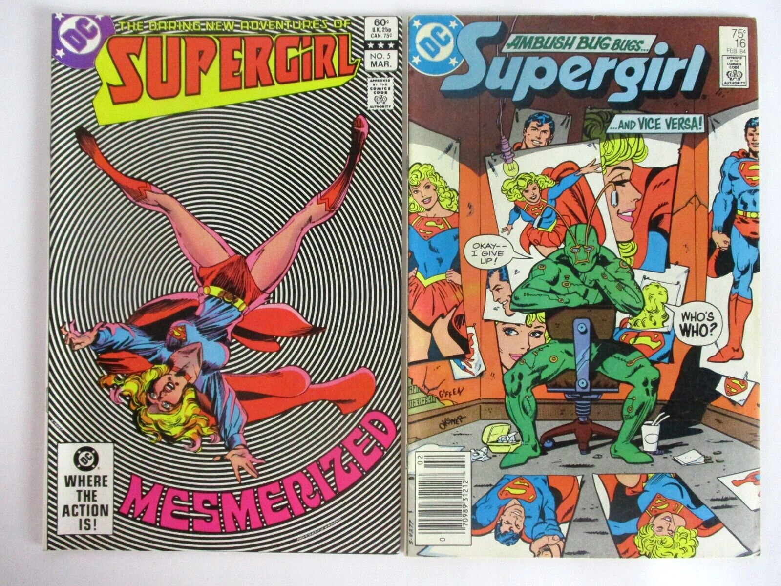 DC Comics SUPERGIRL #5-16 2x Comics 1982-1984 LOOKS GREAT