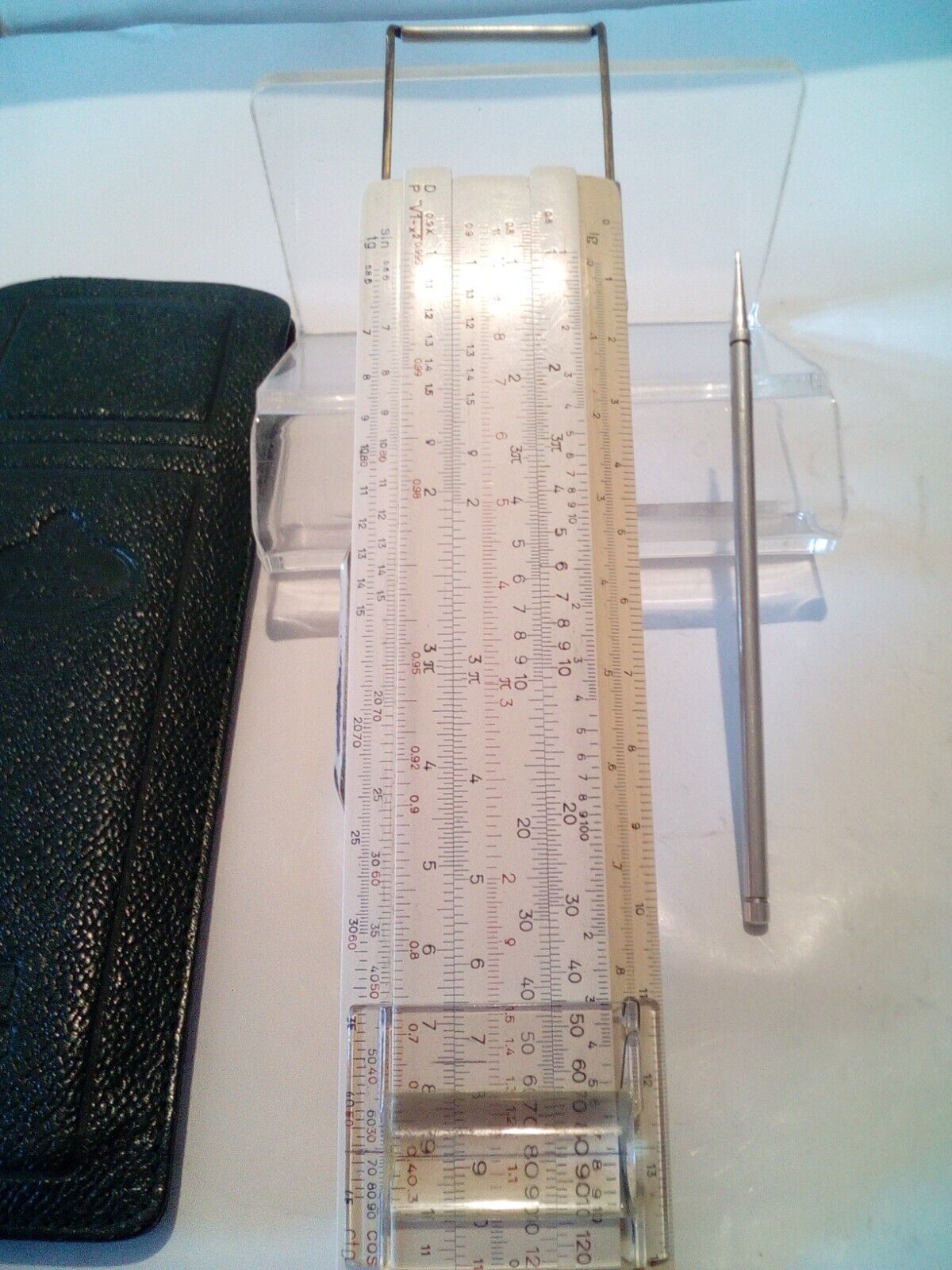 Vintage ULTRA-Rare Faber Castell 67/54R Addiator Slide Rule Hybrid Calculator
