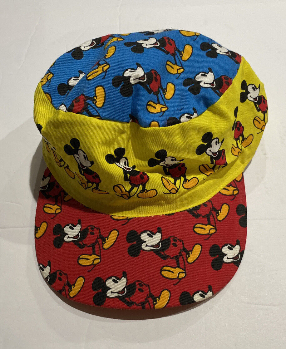 Vintage 80’s Disney Mickey Mouse Youth Painters Hat.