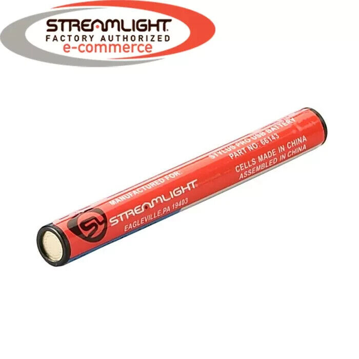 STREAMLIGHT 66143 battery for Stylus Pro USB, UV Penlights Genuine OEM