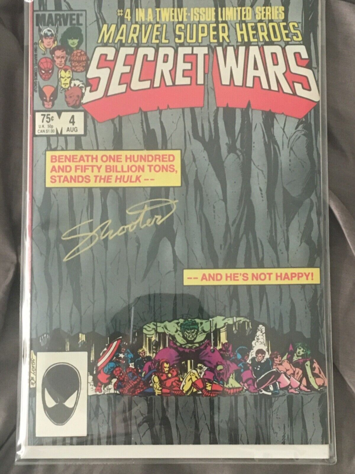 Marvel Super-Heroes Secret Wars #4 Marvel 1984