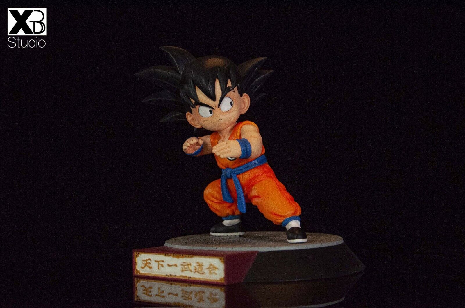 XBD Studio Dragon Ball Z Budokai Child Goku Statue 13.5cm High Model INSTOCK 