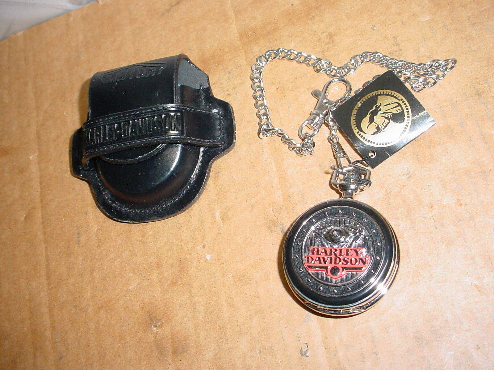Harley Davidson Franklin Mint Lowrider Low Rider Pocket Watch  13679