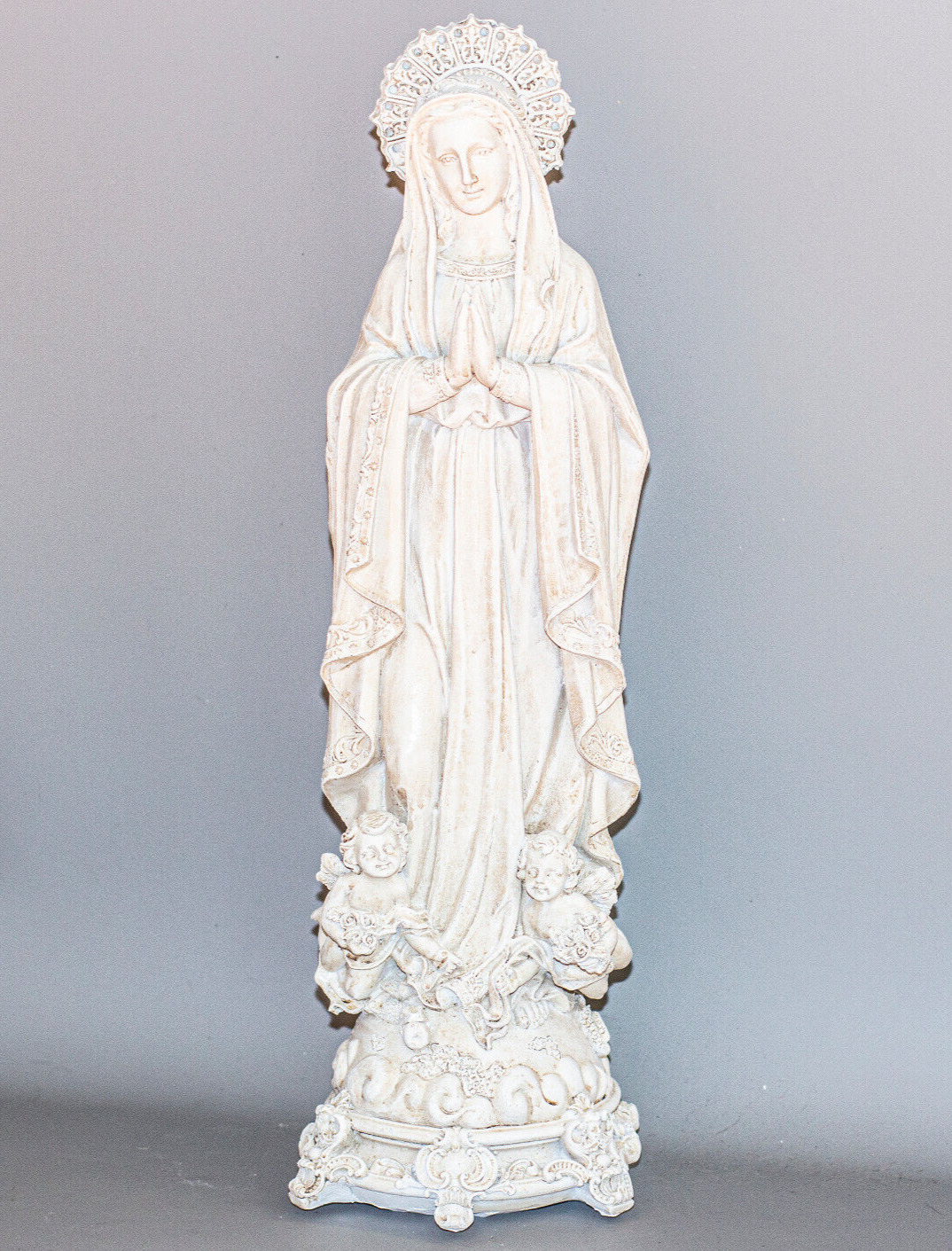 Holy Mother Statue Our Lady Religious Chtistian Decor Virgin Mary Devotional Art