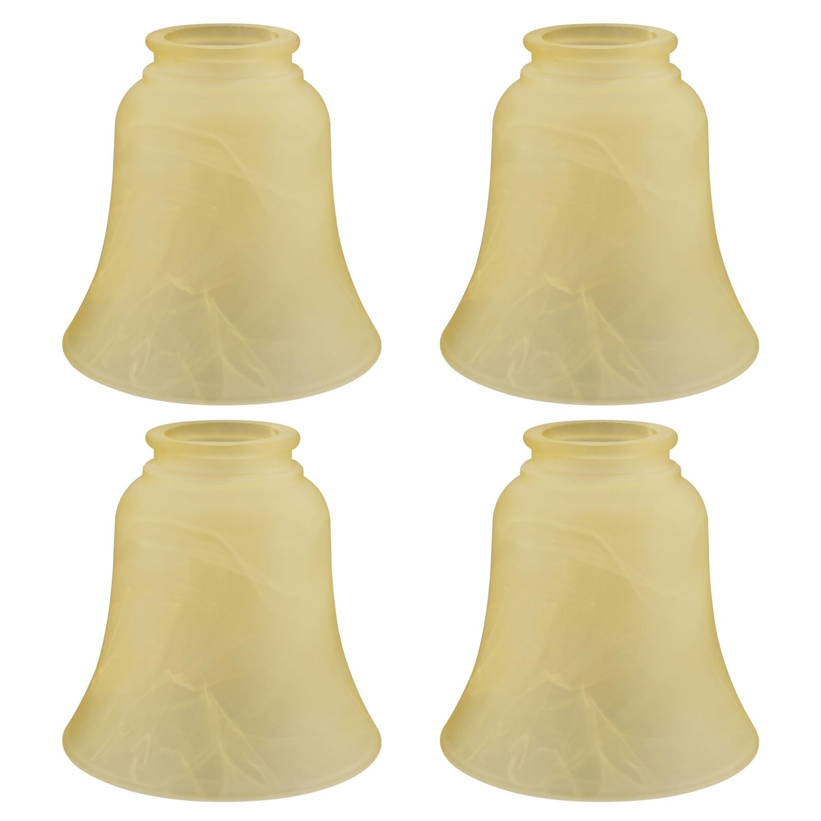 Aspen Creative 23109-4 Transitional Style Bell Shaped Antique Shade, 2-1/8\