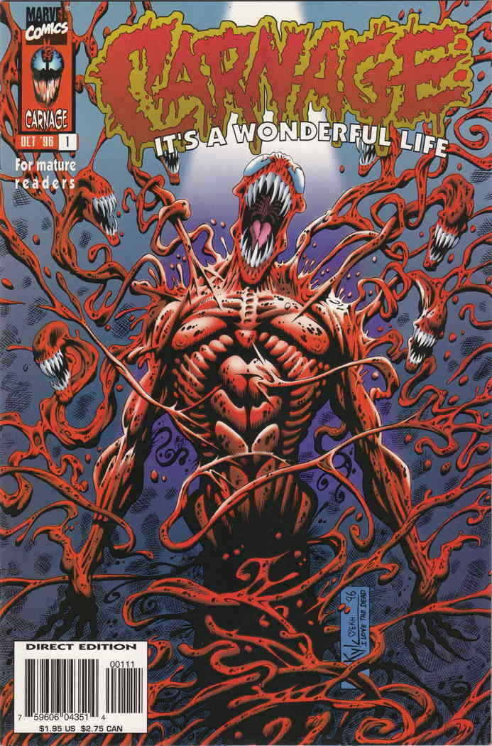 Carnage: It's a Wonderful Life #1 VF/NM; Marvel | we combine shipping