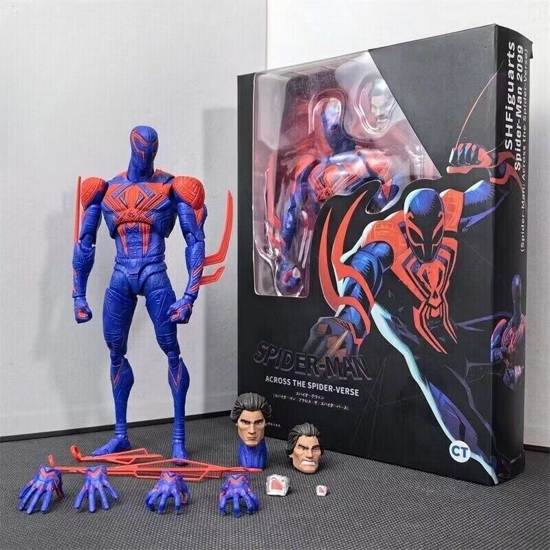In Stock！ Spider-Man 2099 Across The Spider-Verse S.H.Figuarts Figure Toy CT Ver