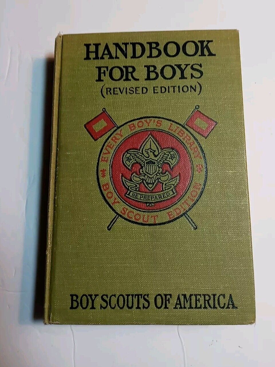 Handbook for Boys (Revised) 1913 21st 1921 Printing Boy Scouts of America (READ)