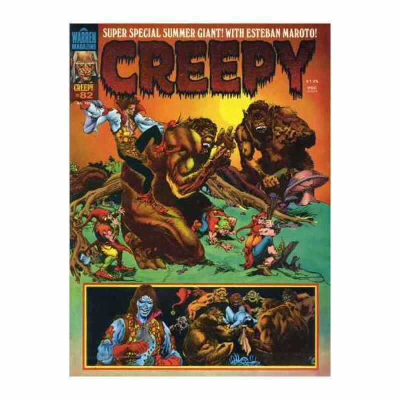 Creepy (1964 series) #82 in Very Fine minus condition. Warren comics [l&