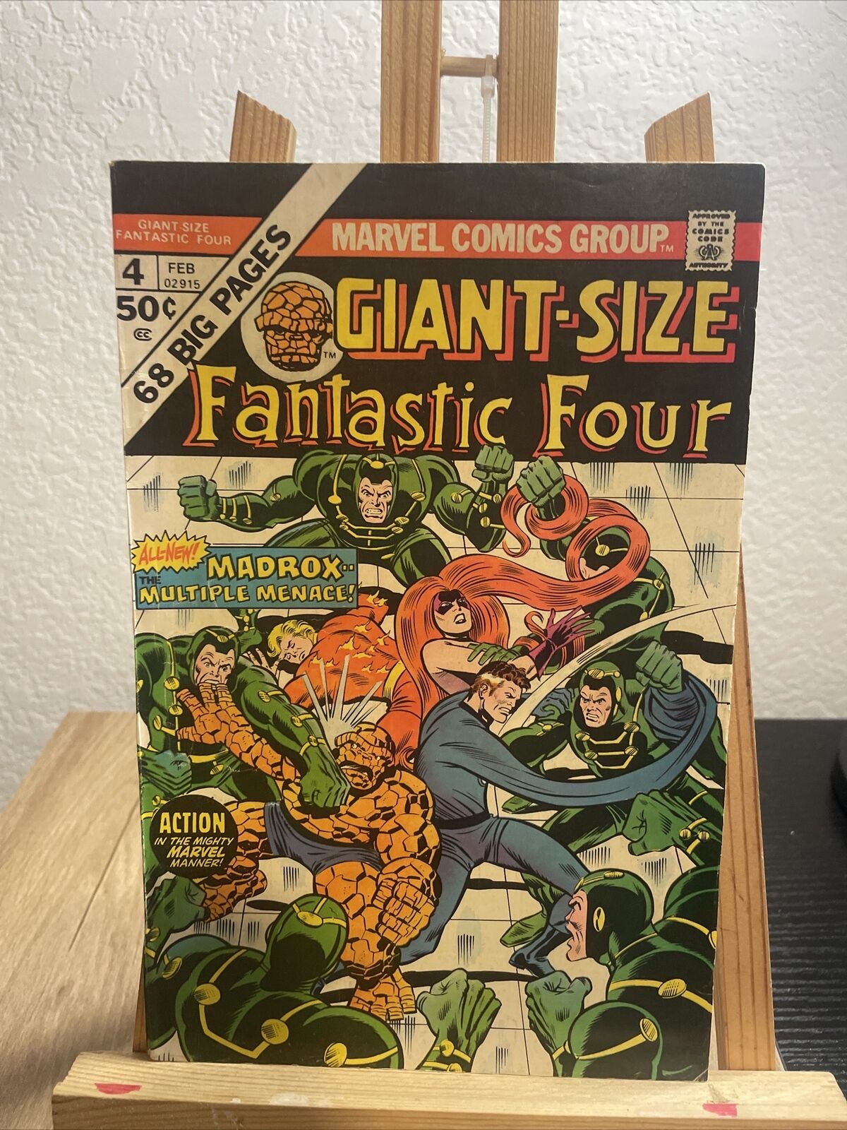 Giant Size Fantastic Four #4, 1975 Marvel Comics, 1st Madrox/ Multiple Man