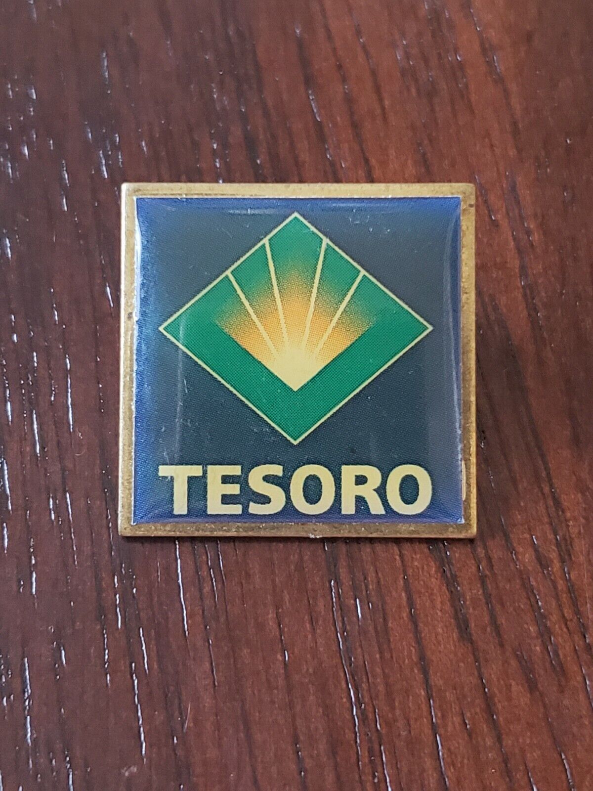 Defunct Tesoro Petroleum Company Lapel Pin