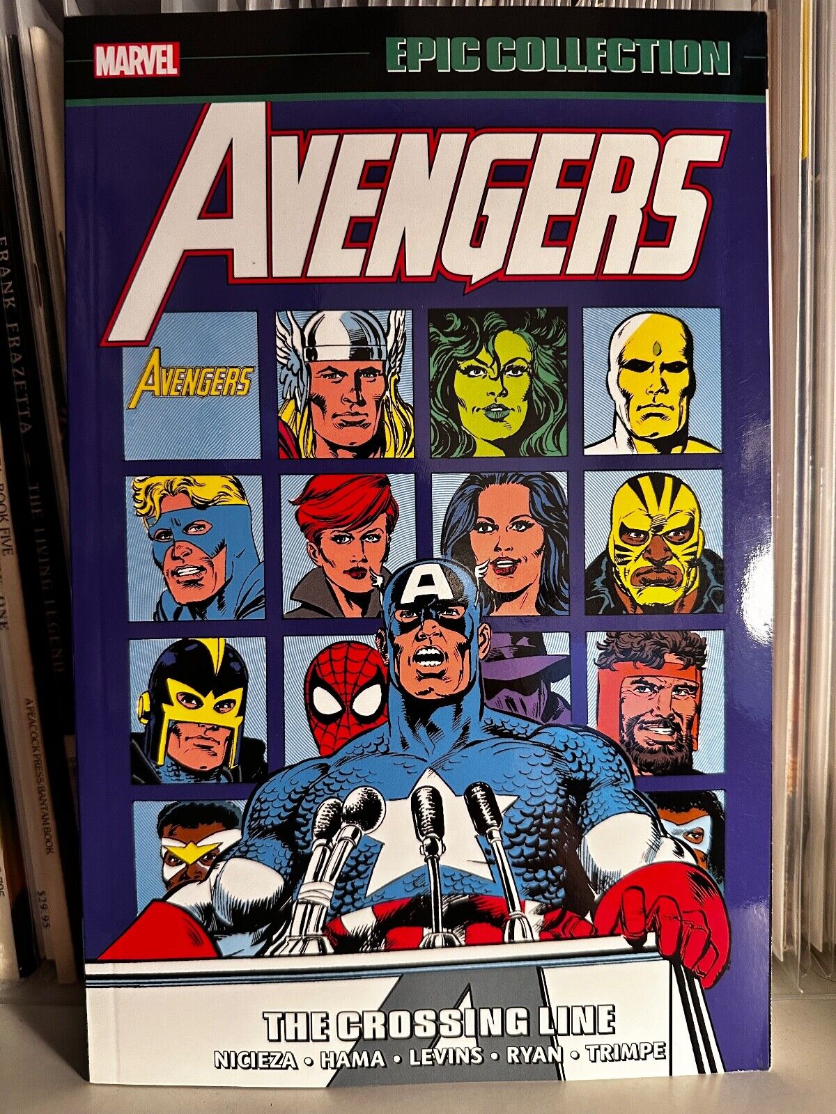 The Avengers Epic Collection #20 The Crossing Line