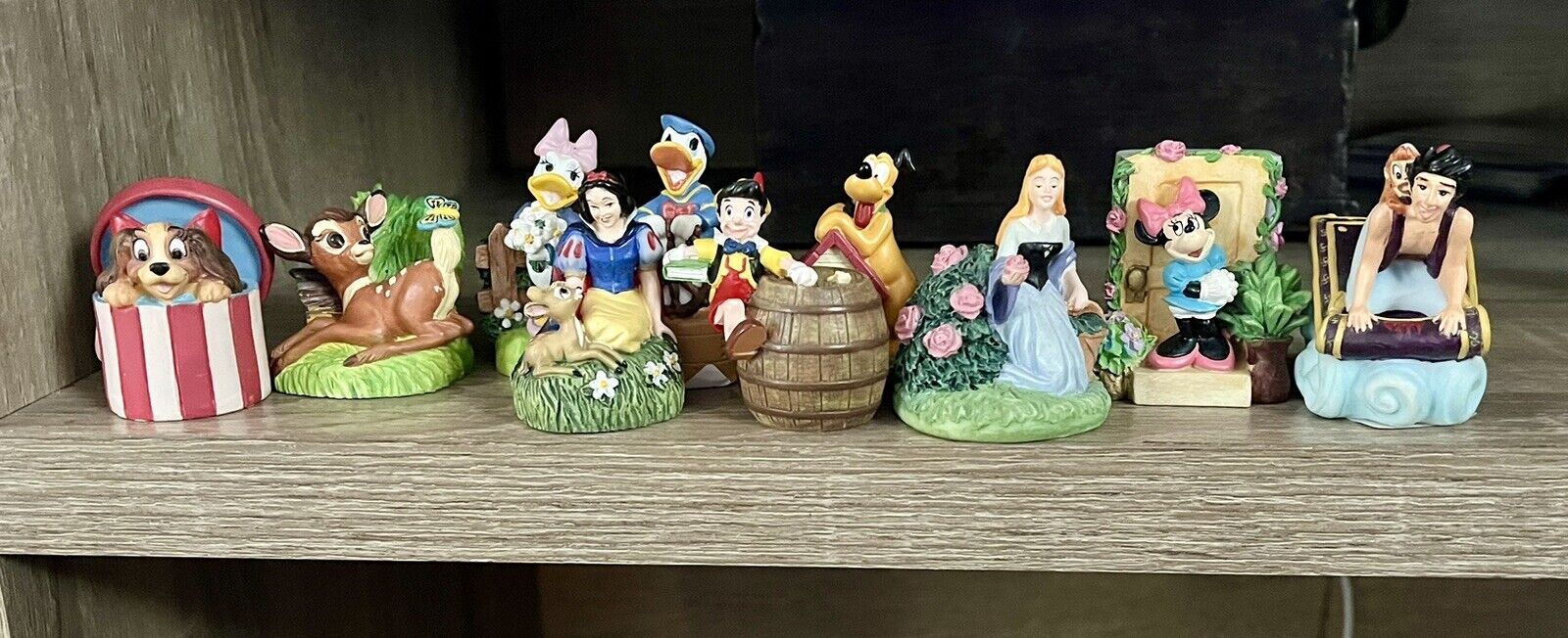 Lenox Disney Princesses Lot Of 10 Figurines 