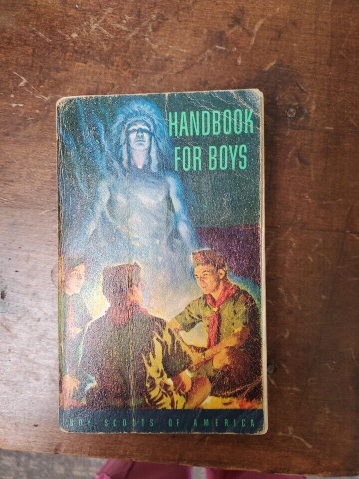 1958  Handbook For Boys BSA Fifth Edition Twelfth Printing