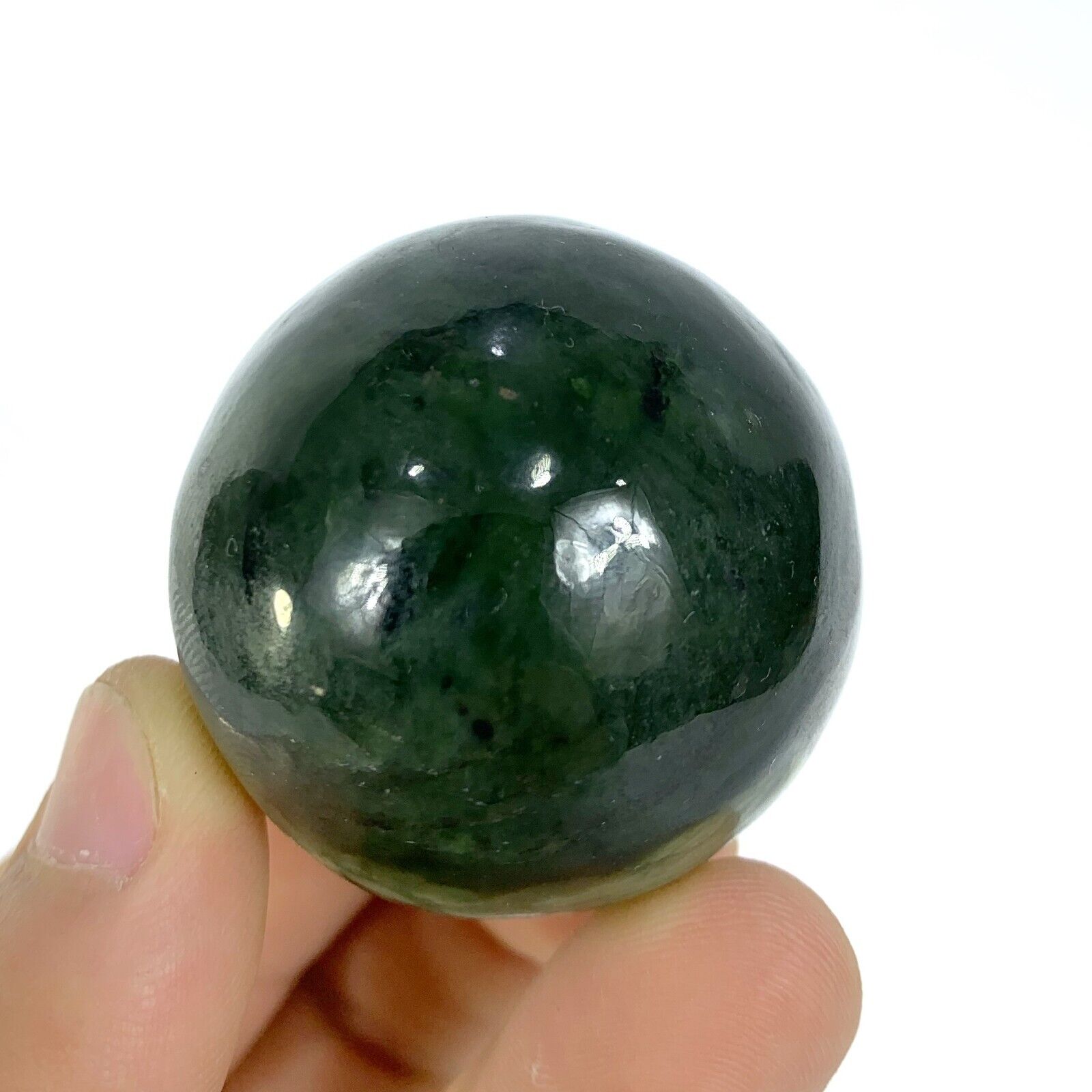 Best Quality Green Color Nephrite Jade Ball/Sphere,Nephrite Jade