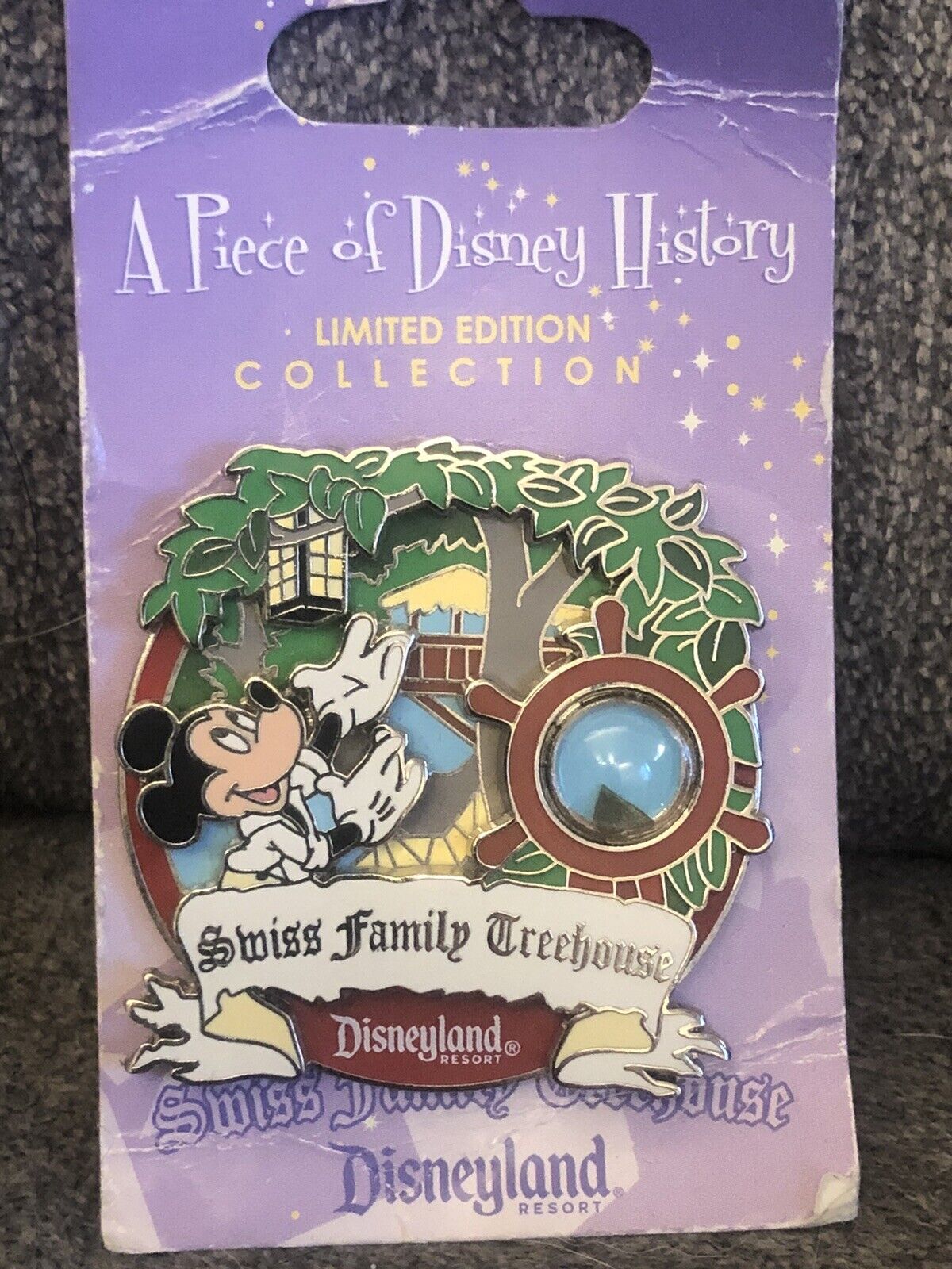 Disney Piece of History Swiss Family Treehouse Pin LE 1000