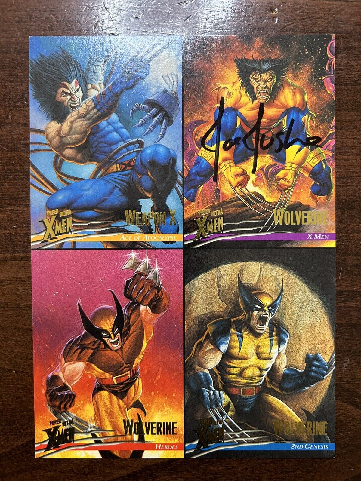 1996 Fleer Ultra X-Men Wolverine  Uncut - Joe Jusko