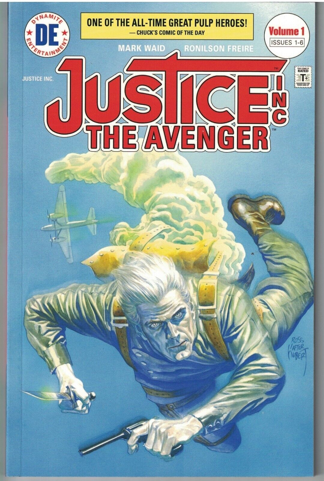 JUSTICE INC THE AVENGER TP TPB $19.99srp Mark Waid Alex Ross Dynamite NEW NM