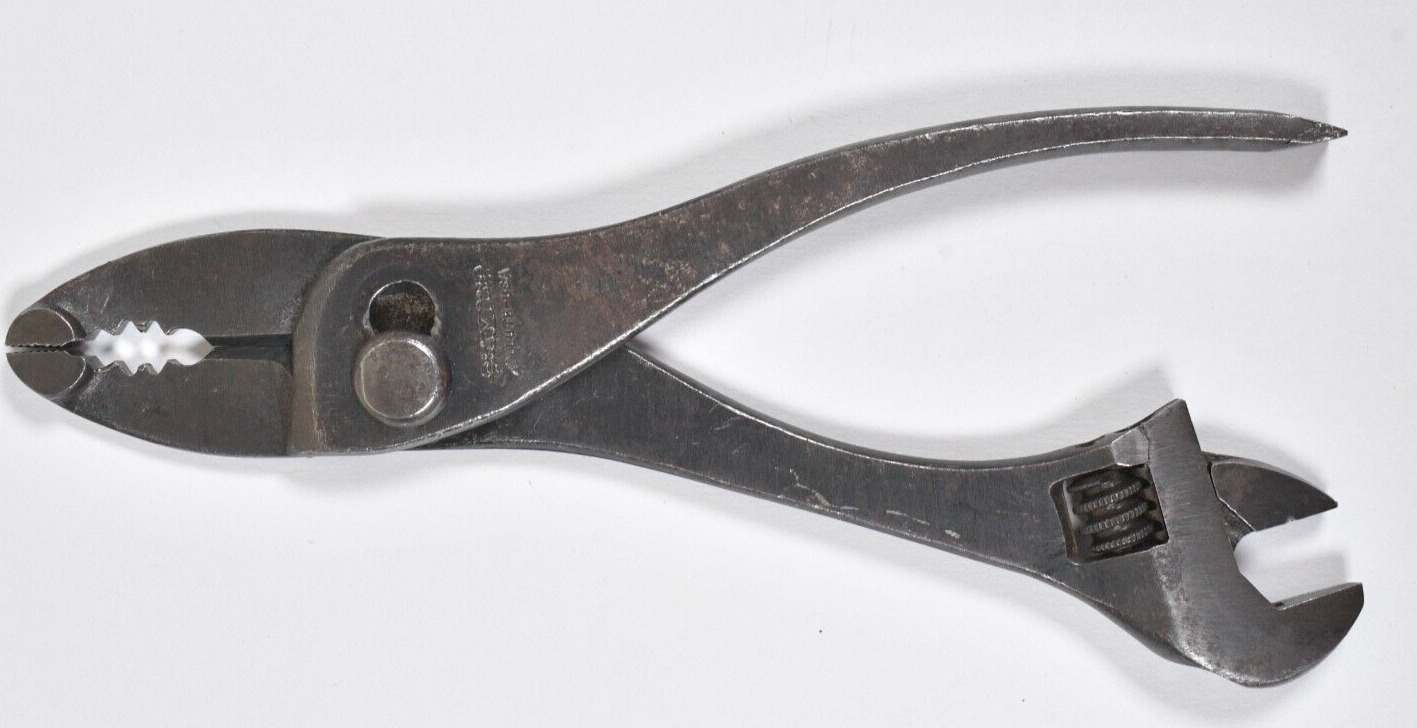 RARE Vtg WWII US Military Diamond Adjustable Wrench Combo Pliers AKA 