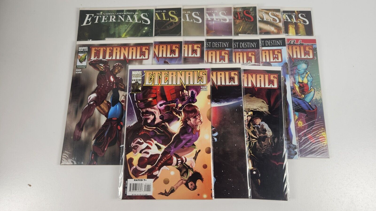 Eternals Vol 3 (Marvel 2006) #1-7 & Eternals Vol 4 (Marvel 2008) #1-9, Annual #1