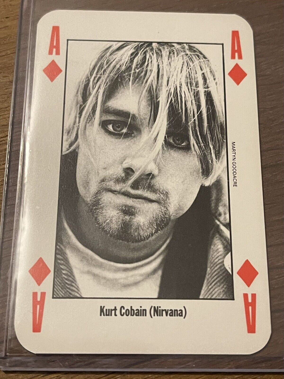 1992 New Musical Express NME NIRVANA Kurt Cobain RARE MUSIC CARD NM-MINT