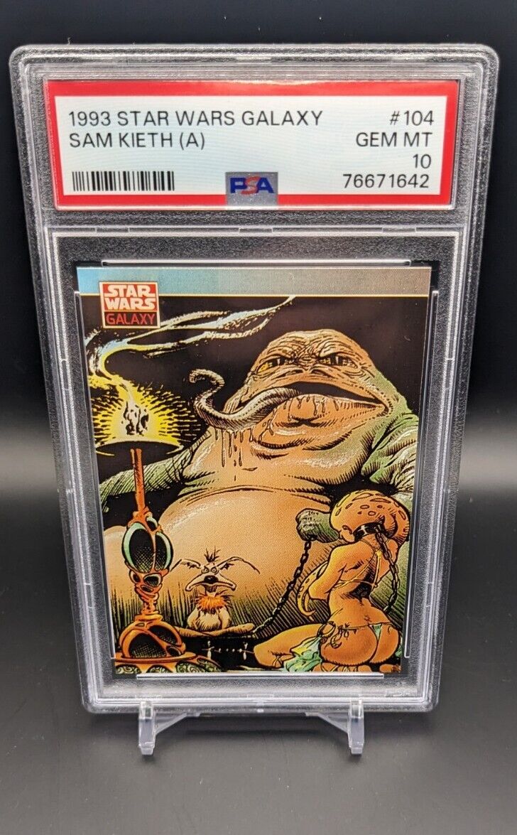 Topps Star Wars Galaxy 1993 #104 Sam Keith Jabba the Hutt PSA 10 POP 3