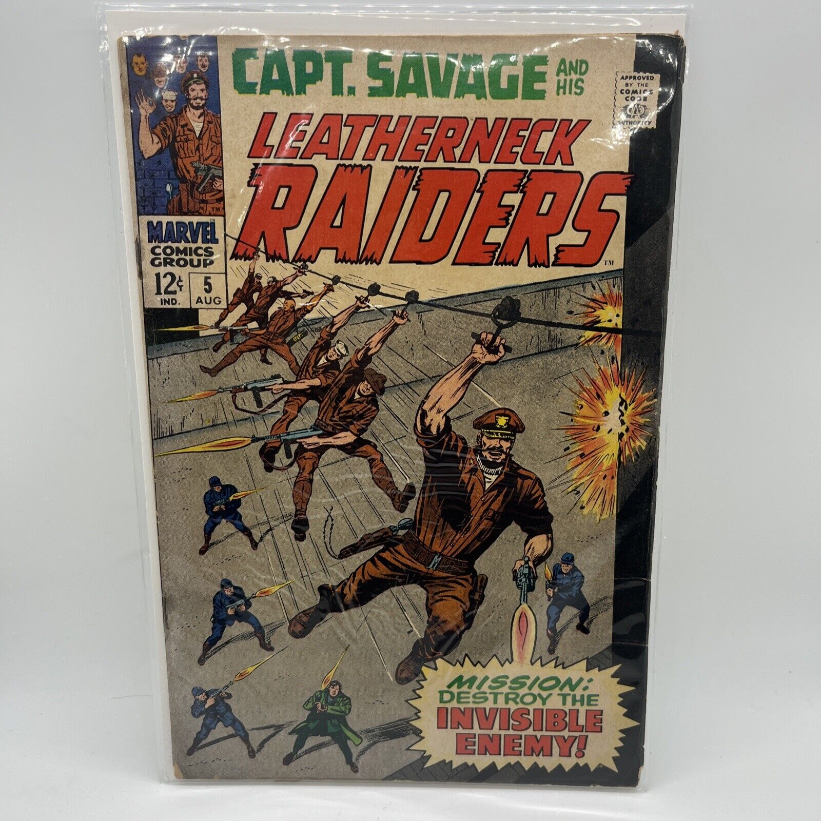 Captain Savage and His Leatherneck Raiders #5