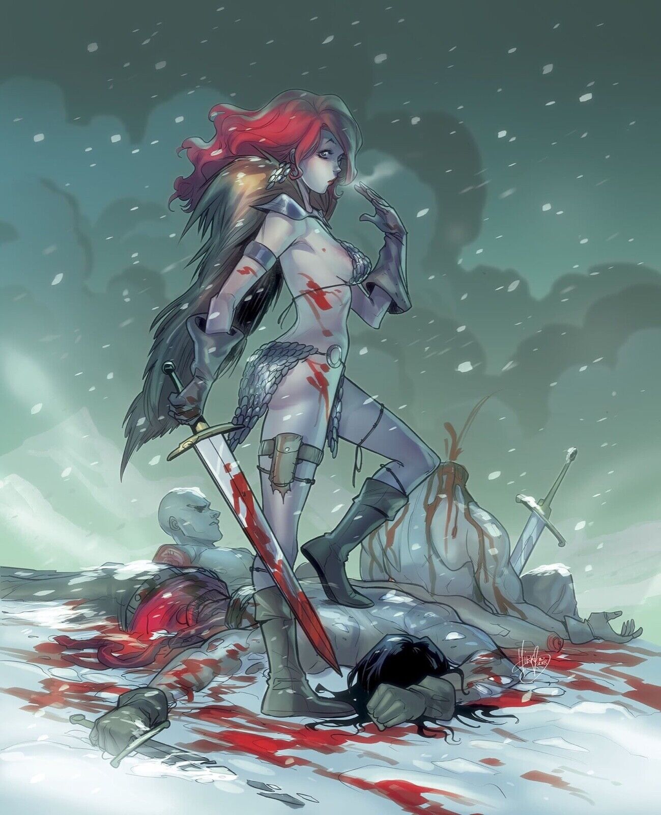Red Sonja #1 Mirka Andolfo Variant 2019 - Limited to 500 - NM or Better