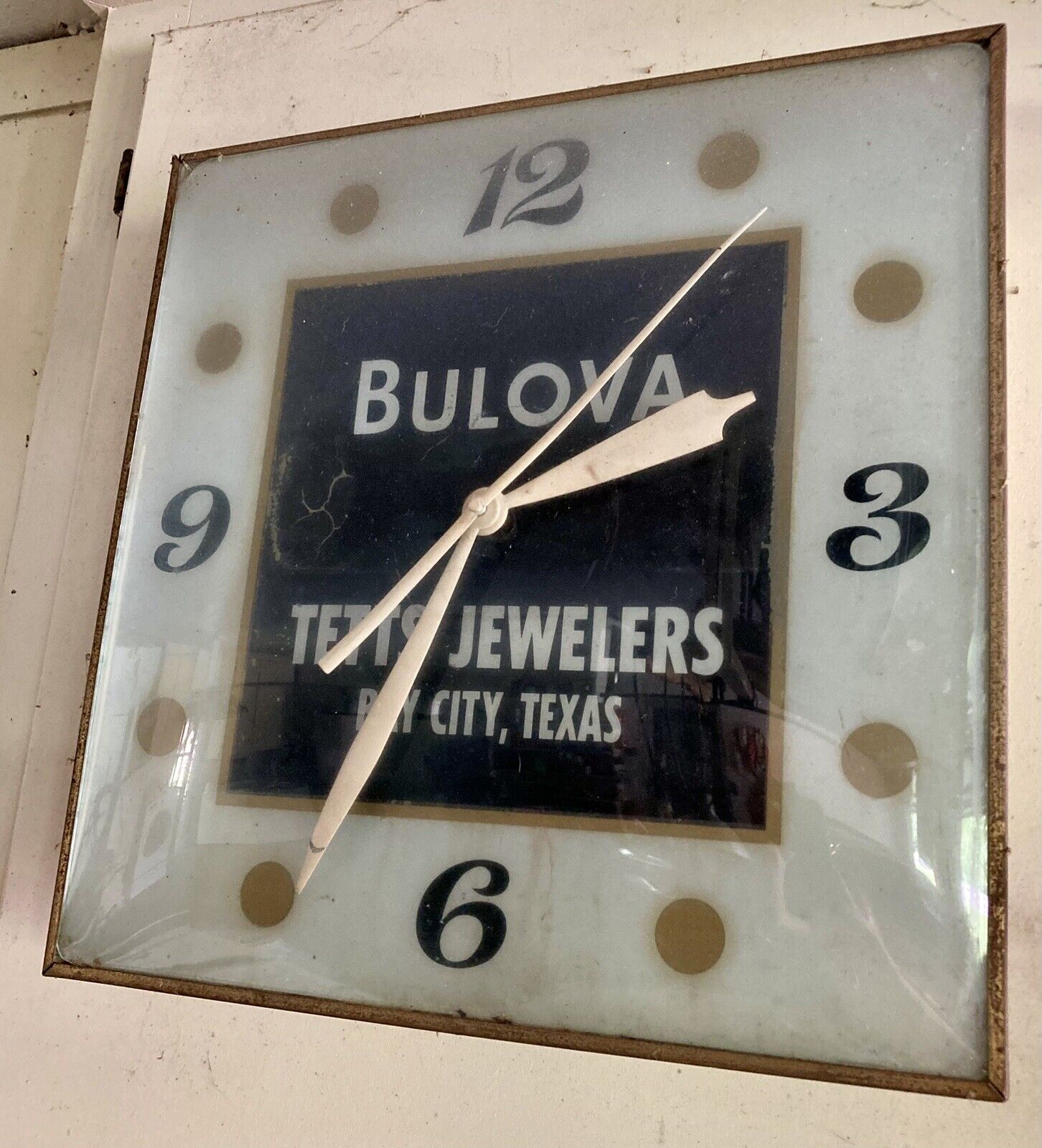 Vintage Bulova Wall Clock