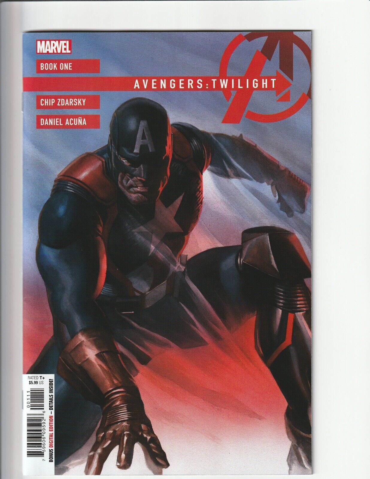 Avengers Twilight #1-A, 1st Print, 1st App of James Stark, 9.8 NM/M, Unread