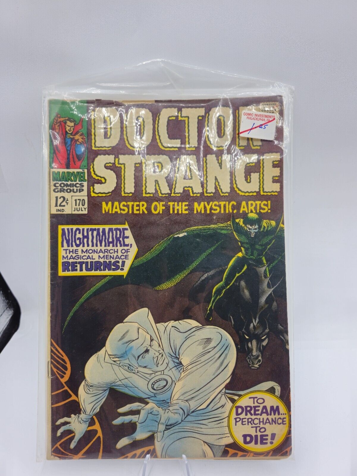 Doctor Strange #170 - Nightmare Returns - 1968 