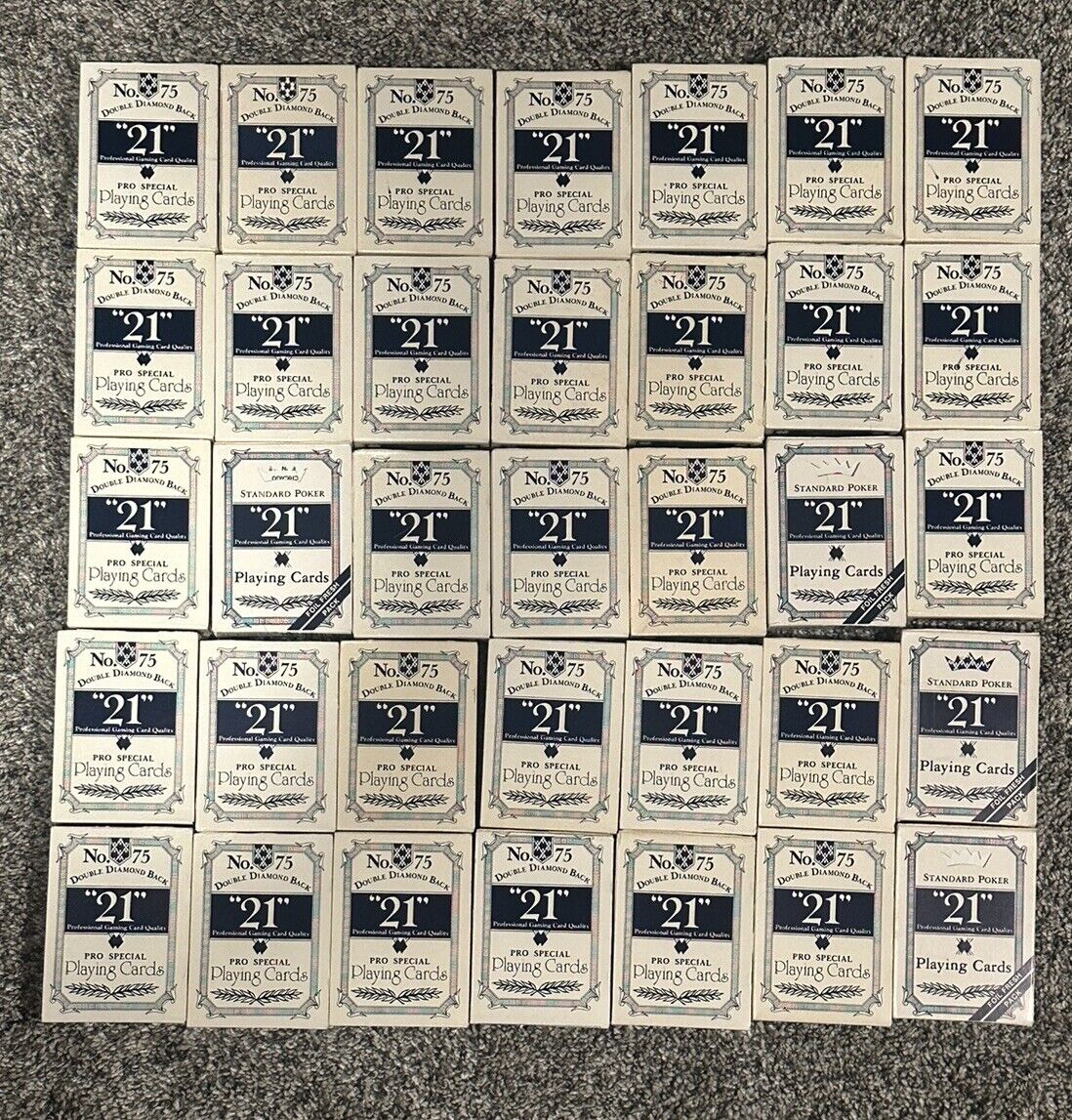 *Vintage lot of 35 Rare ‘21’ Arrco Poker Playing Cards - Great Condition*