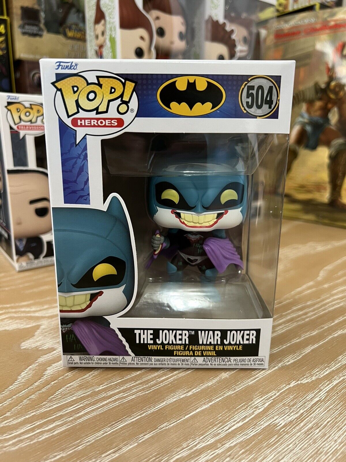Funko Pop Batman War Zone  Joker (The Joker War) #504