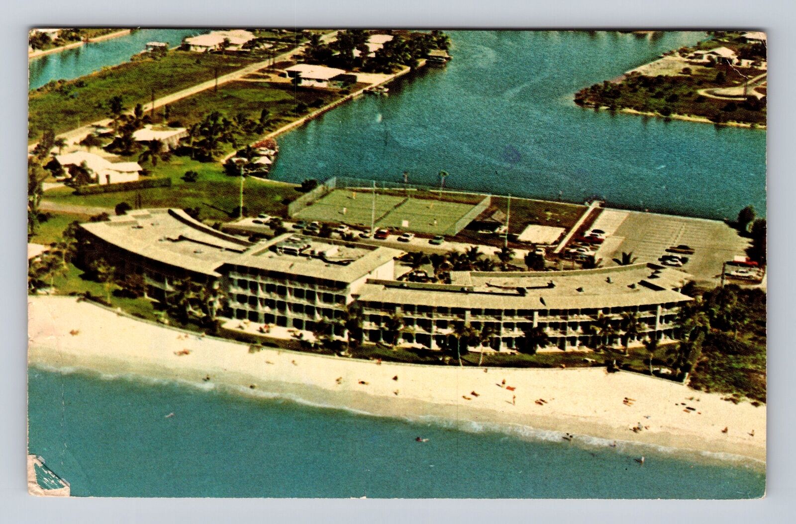 Naples FL-Florida, Playa Motor Inn, Advertising, Vintage c1973 Souvenir Postcard