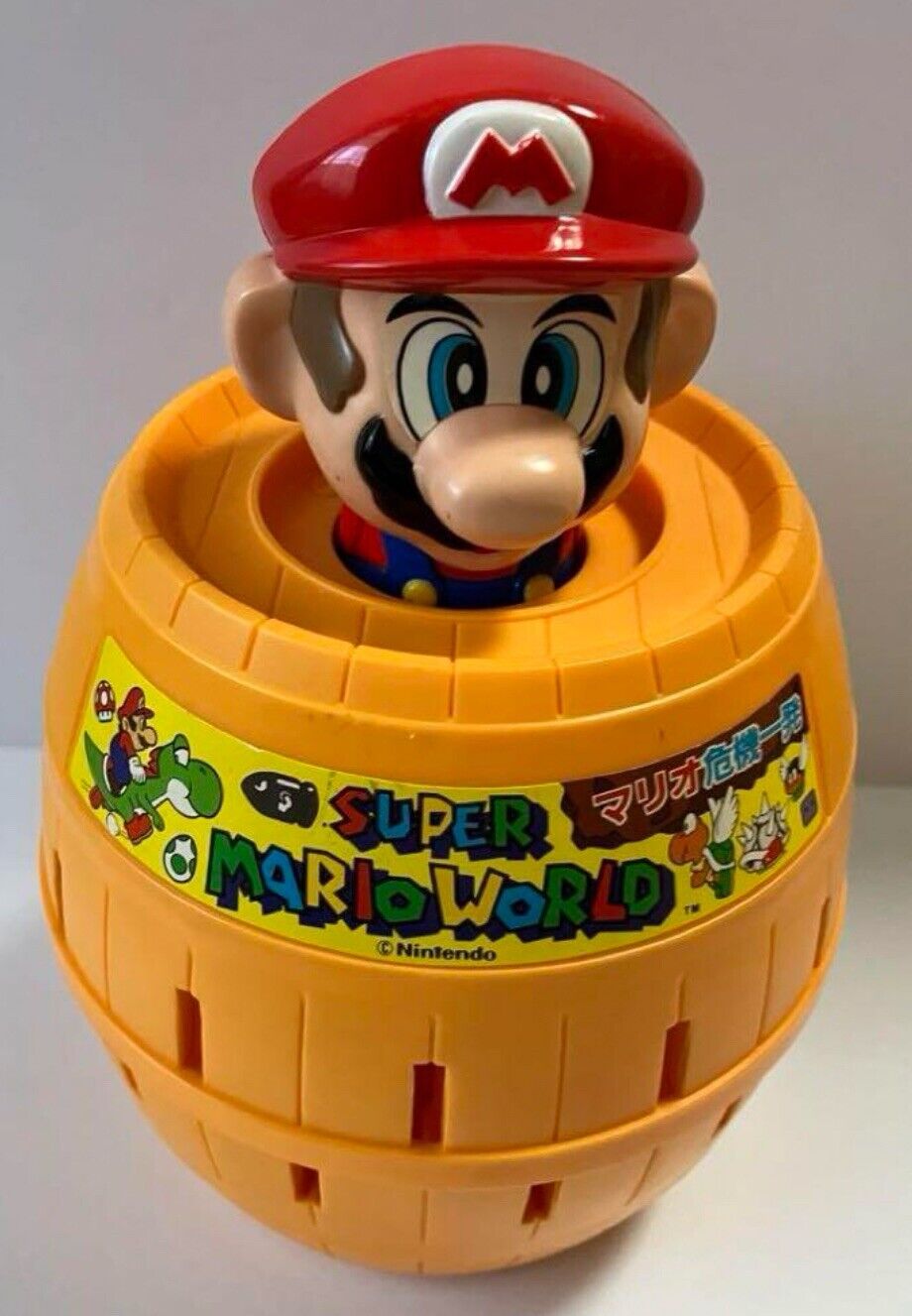 Vintage 1979 Super Mario World Kiki Ippatsu Used Tomy Pirate pop up game