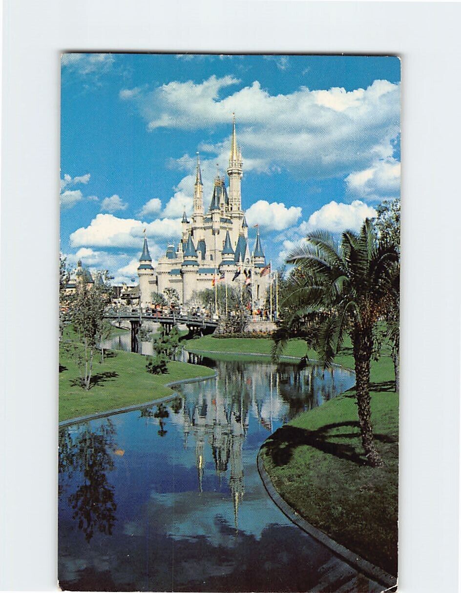 Postcard Cinderella Castle Walt Disney World