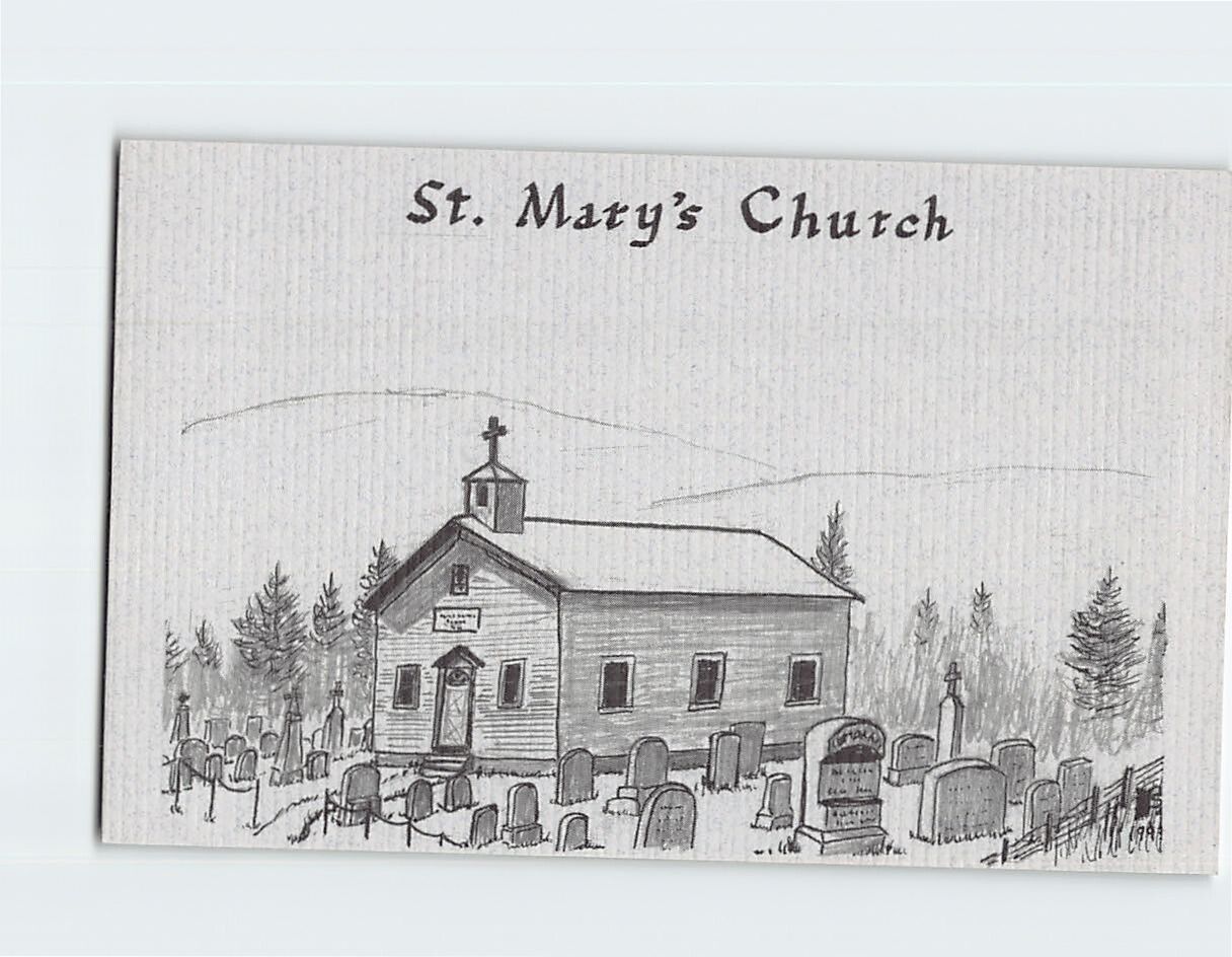 Postcard St. Mary's Church Irishtown
