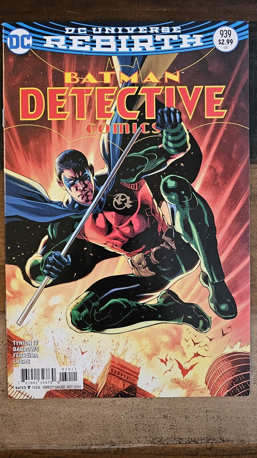 Batman Detective Comics Rebirth #939 DC Comics 2016