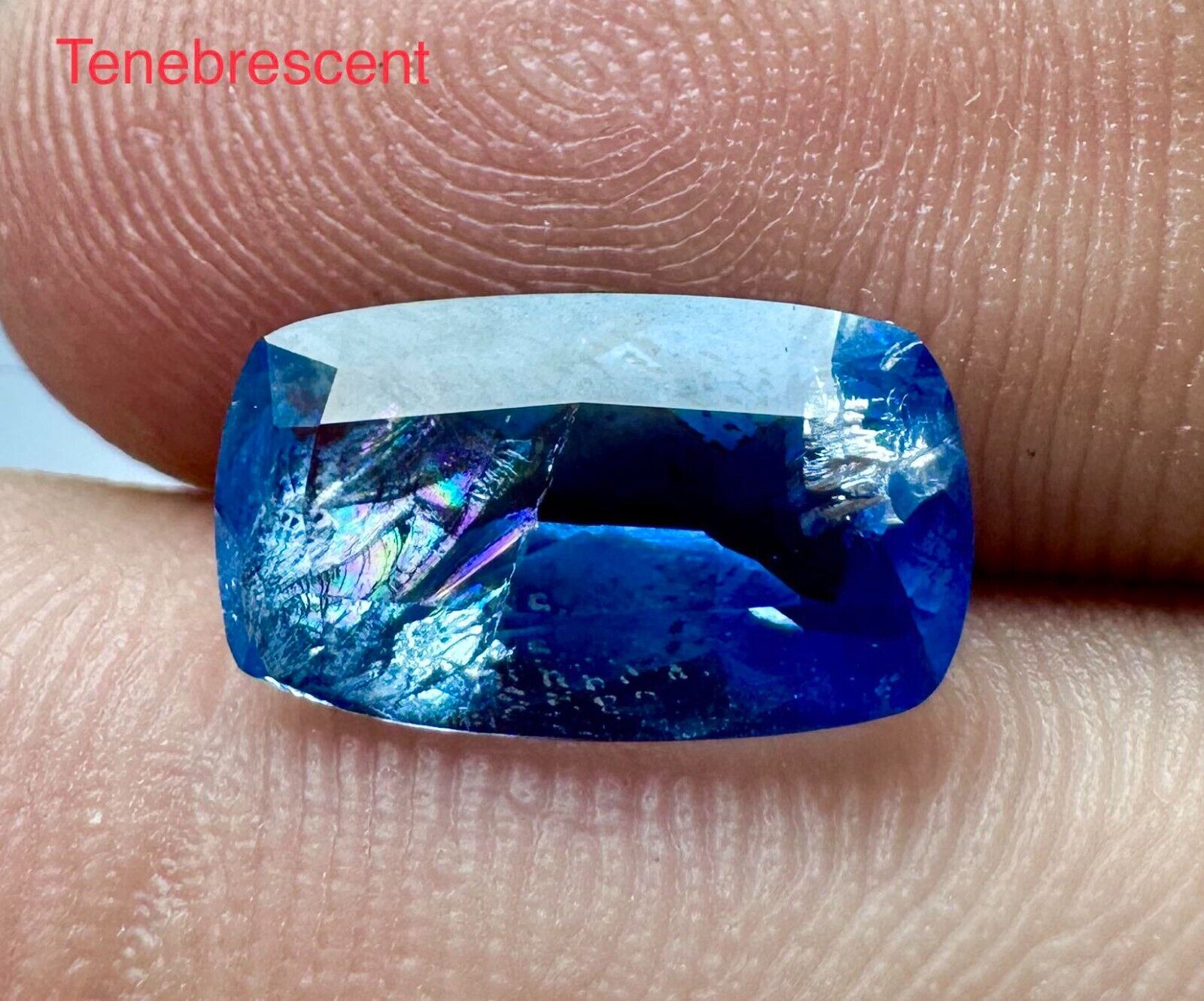 2.10 Carat Fluorescent Sharp Tenebrescent Scapolite Rare Cut Gemstone From @Afg