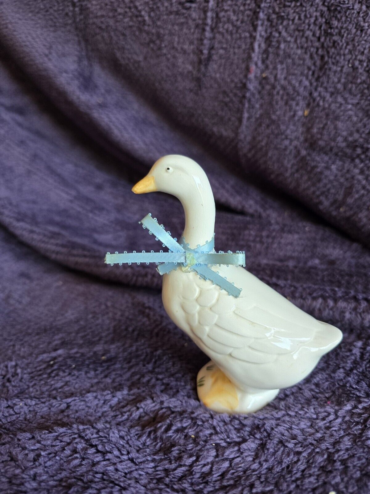 Vintage Takahashi Ceramic White Goose