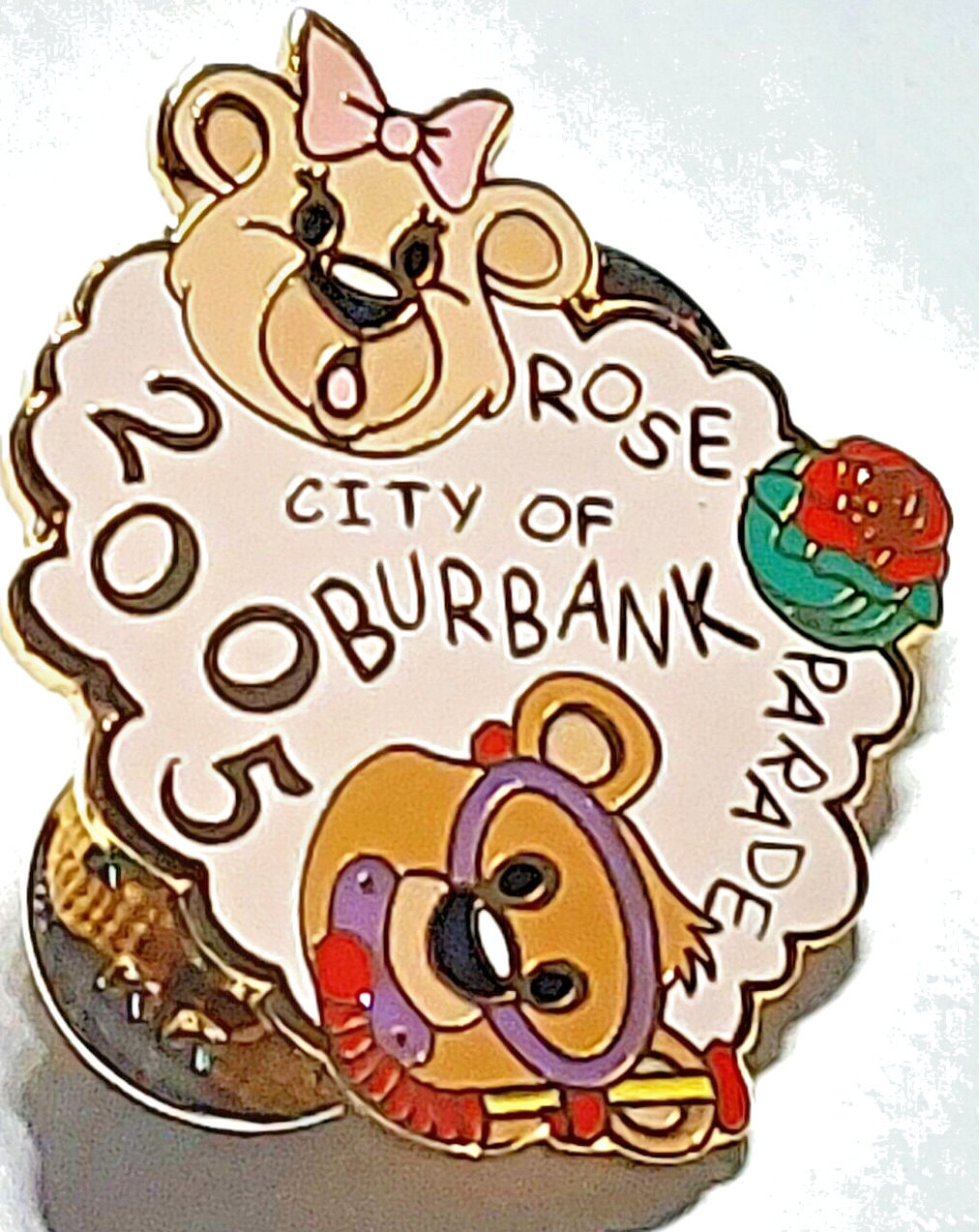 Rose Parade 2005 CITY OF BURBANK Lapel Pin (062823)
