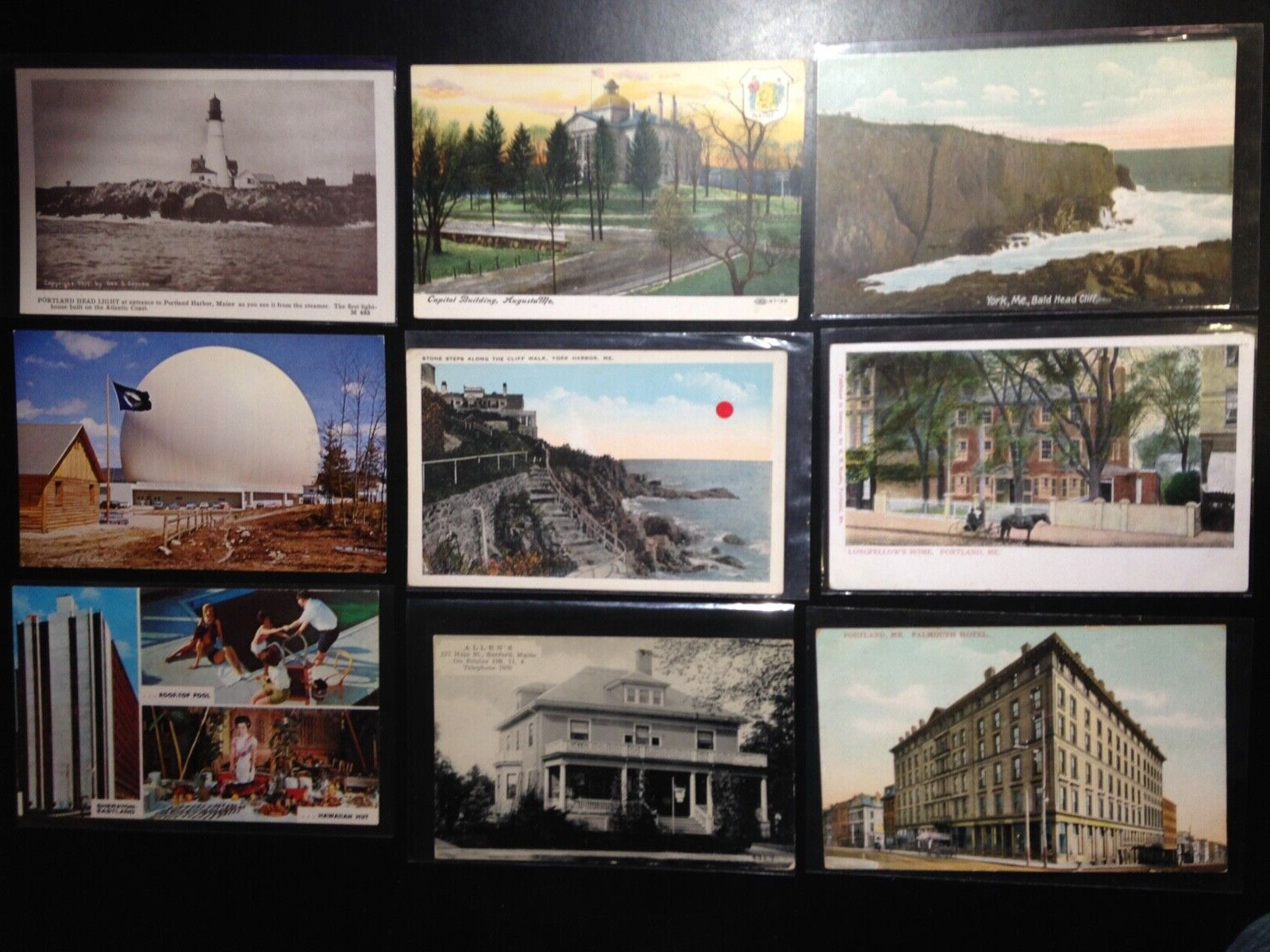 30+ Postcard lot. Maine. Set 3. Nice