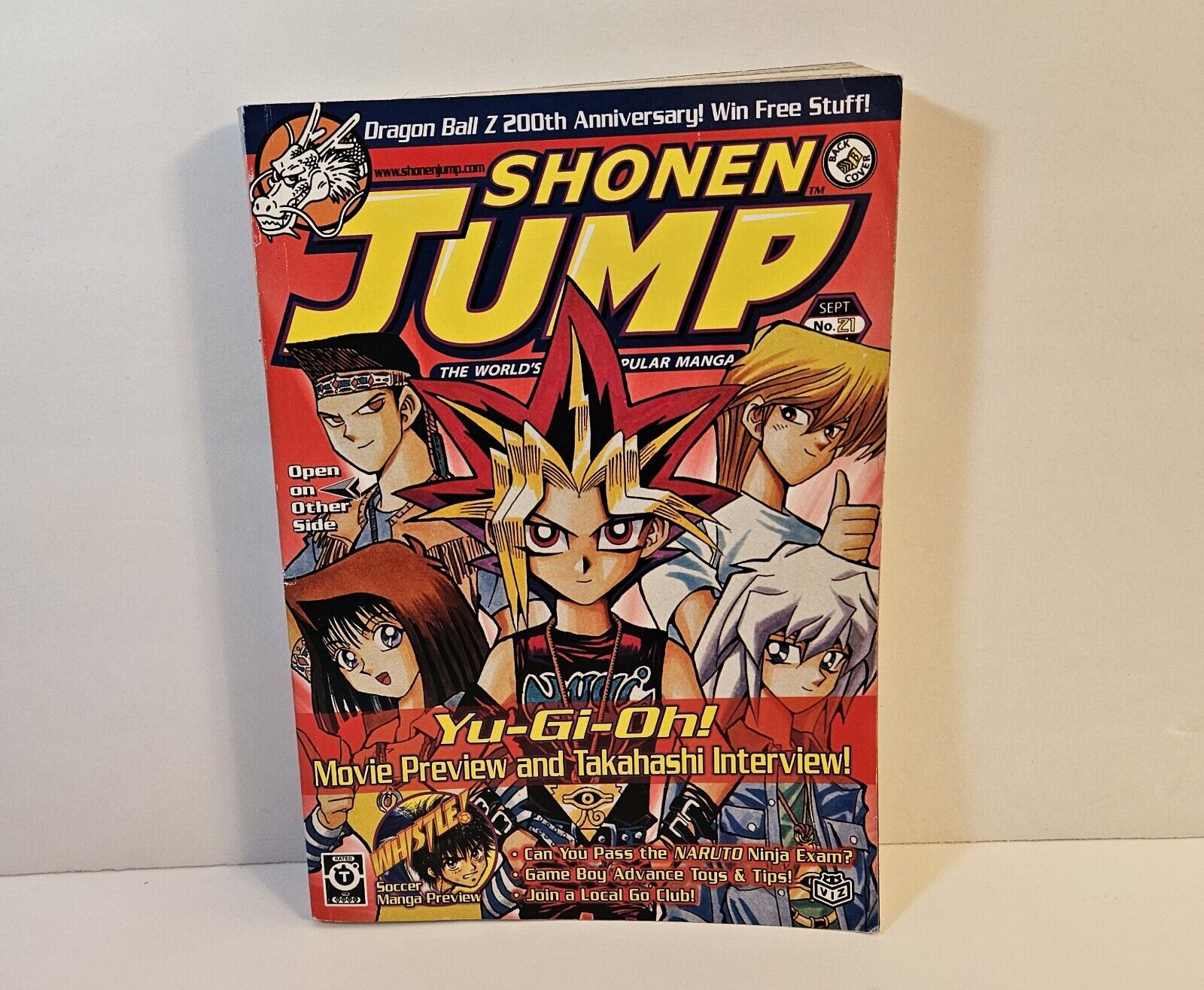 Shonen Jump September 2004 Volume 2 Issue 9 #21 Manga Yu Gi Oh