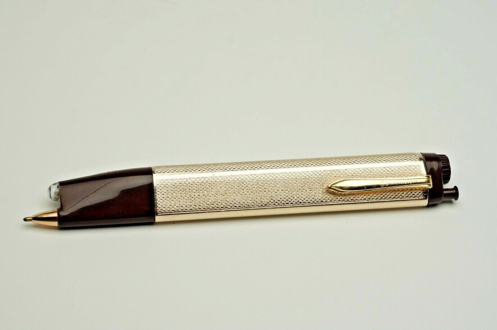 Extra Rare Compactor Lux German Ballpoint Torch Pen