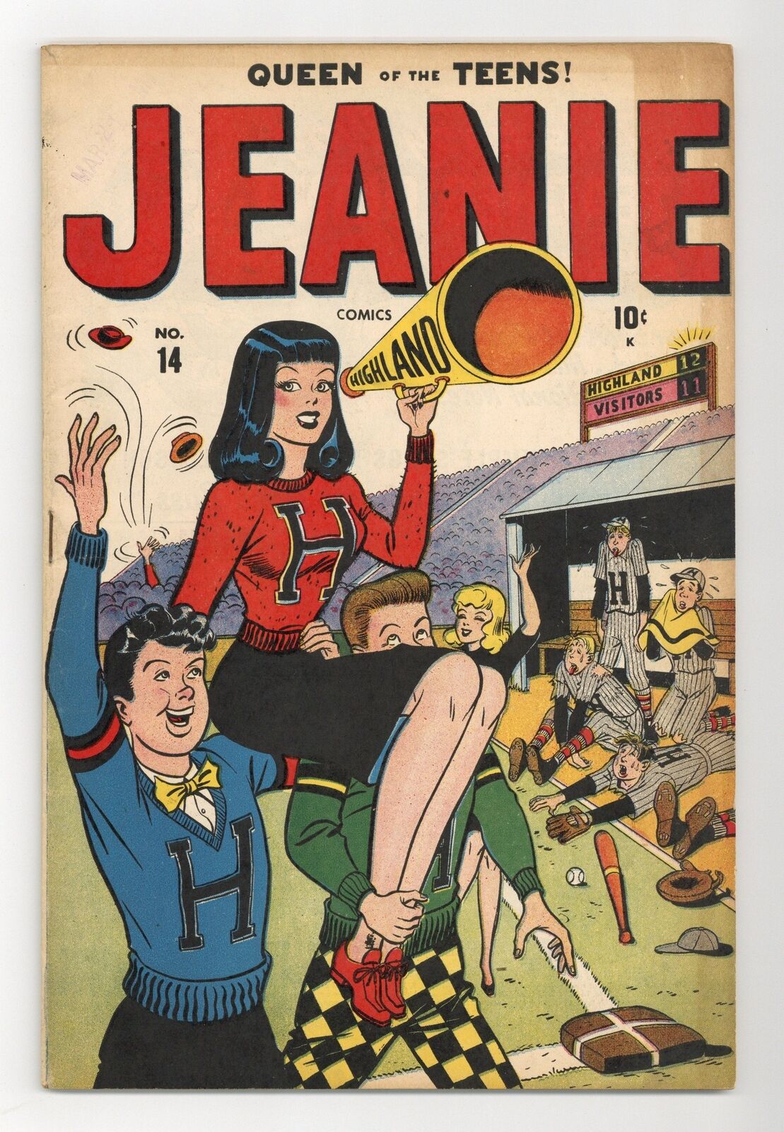 Jeanie Comics #14 VG+ 4.5 1947